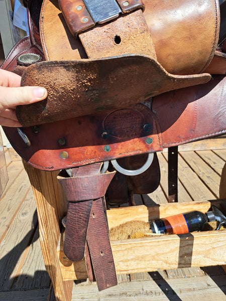 15" Circle Y Arabian Western Equitation Saddle