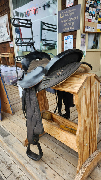 14" Big Horn Synthetic Saddle