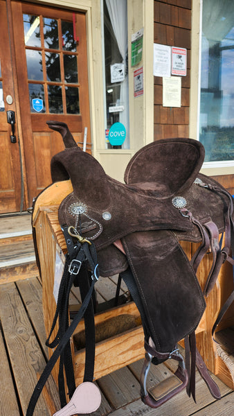 14.5" Master Saddles Selas Barrel Saddle