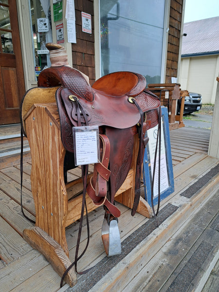 ON TRIAL 15.5" Circle Y All Around Roping Saddle