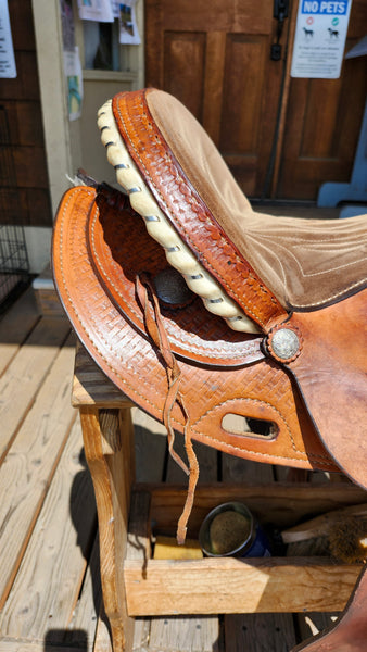 15" American Saddlery Barrel Racing Saddle