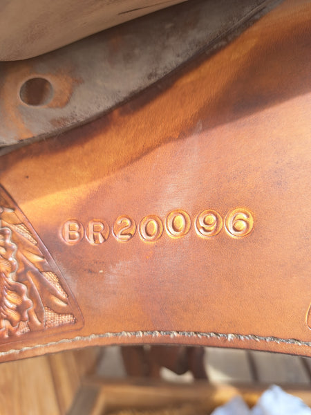 16" Blue Ribbon Western Equitation Show Saddle