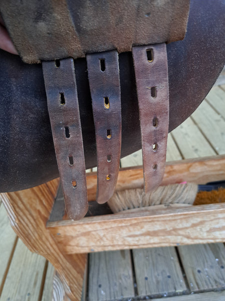 18.5" Pessoa Close Contact Jump Saddle