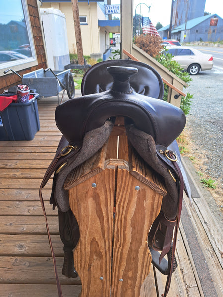 16.5" Tucker High Plains Western Trail Saddle