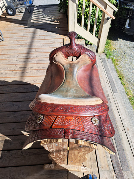 15.5" Dale Chavez Reining Saddle