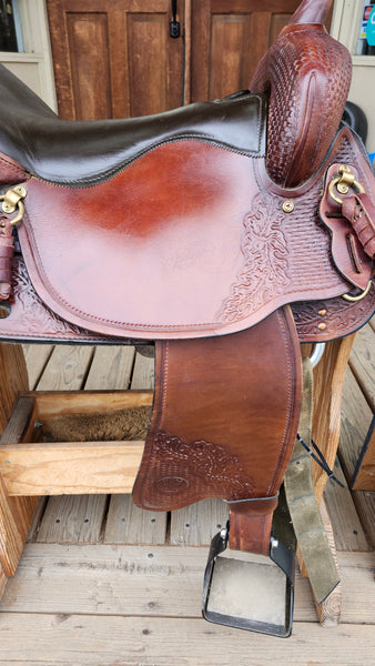 17-18" Big Horn Walking Horse Western Trail Saddle