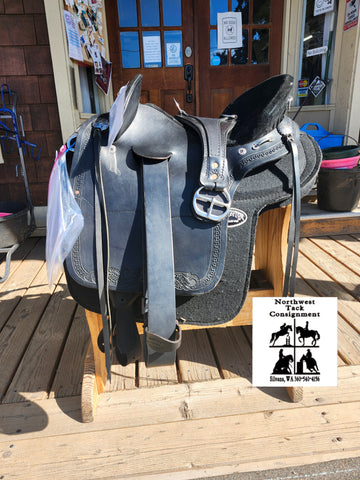 15" Len Brown's Baroque Dressage Saddle