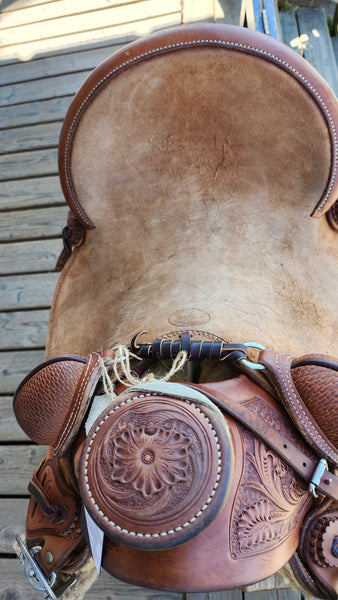 15" Henderson Saddle Co Wade Ranch Roper Saddle