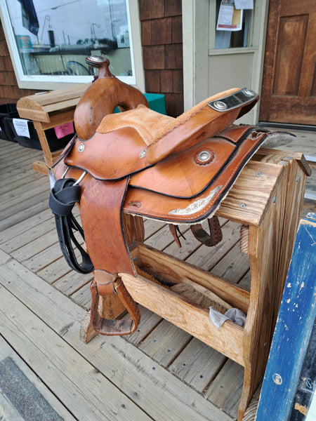 13" Youth Western Show Saddle
