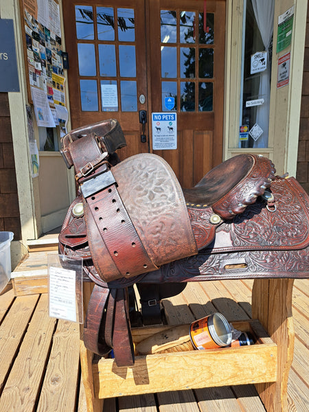 15" Circle Y Western Equitation Show Saddle