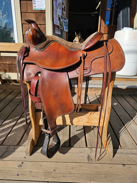 15" Hereford Tex Tan Western Saddle