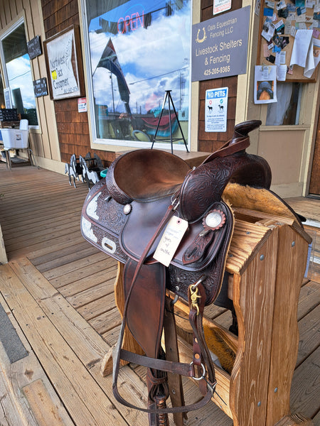 16" Crates Western Equitation Show Saddle
