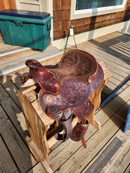12" The American Happy Trails Western Pony Saddle