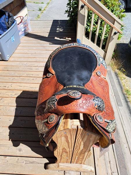 17" Showman Western Equitation Show Saddle