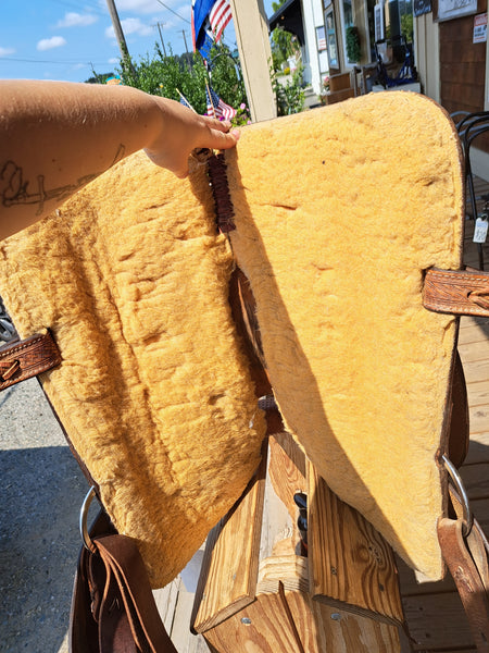 14" Crates Squeak Huber Barrel Racing Saddle