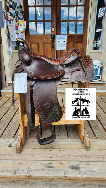 15" Hereford Tex Tan Western Saddle