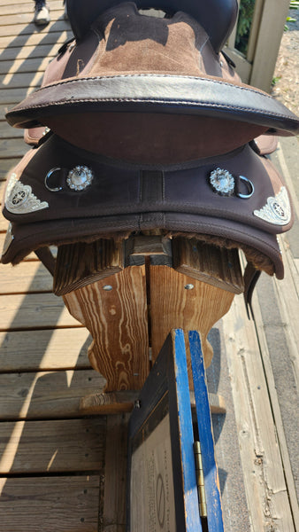 ON TRIAL 15" Synthetic Western Saddle