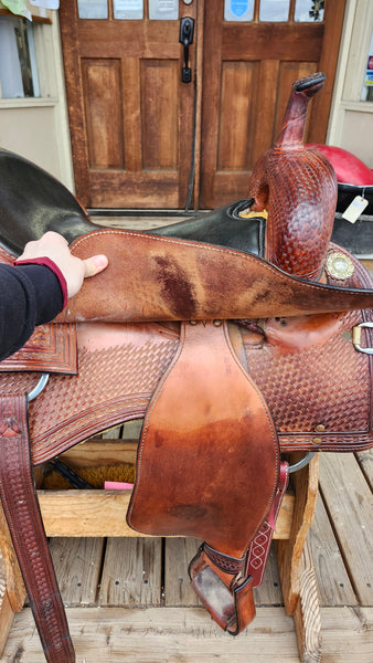 17" Dale Chavez Ranch Cutter Saddle