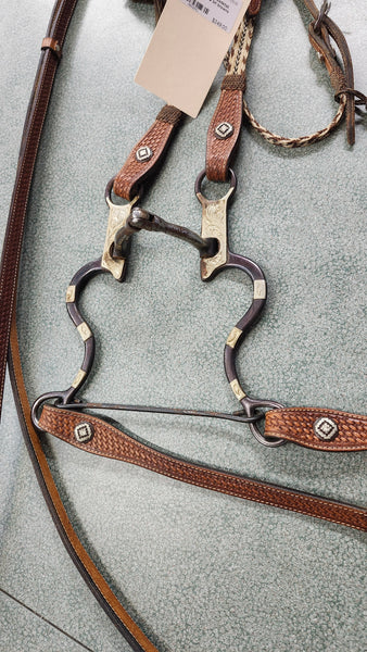 Braided Horsehair Headstall Set