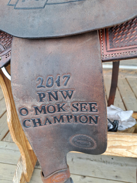 14.5" Teskey's Trophy Barrel Racing Saddle