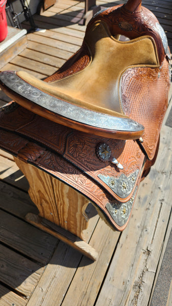 17" Mary's Custom Tack Western Equitation Show Saddle