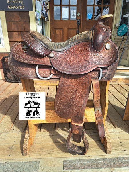 17" Hereford Equitation Saddle