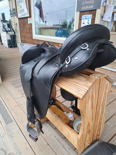 18" Sydney Saddleworks Draft Horse Mounted Police Australian Saddle