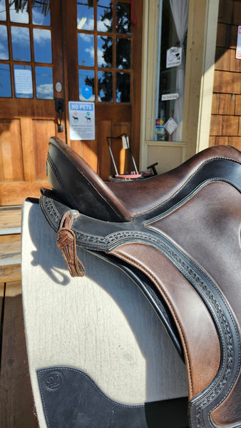 S2 DP Saddery El Campo Shorty Dressage Saddle