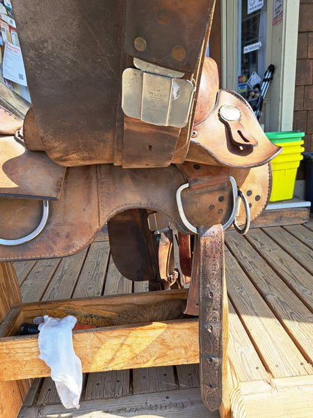 16" Silver Royal Training Saddle
