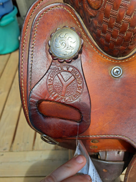 15.5" Circle Y Reining Saddle