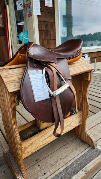16.5" Crosby Sovereign Prix de Nations Close Contact Jump Saddle