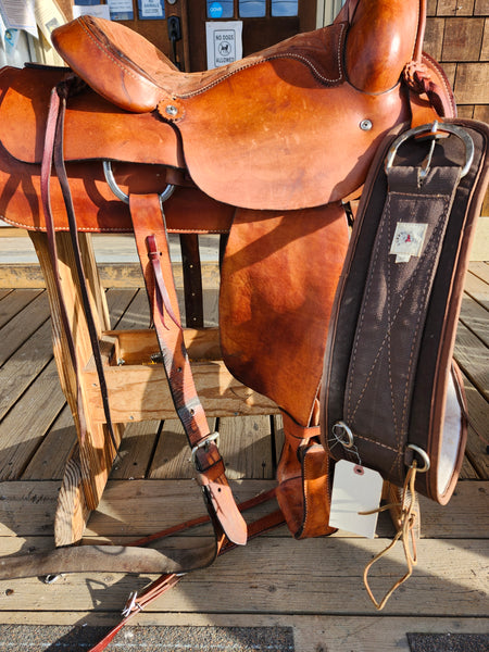 15"  Red Ryder Roping Saddle