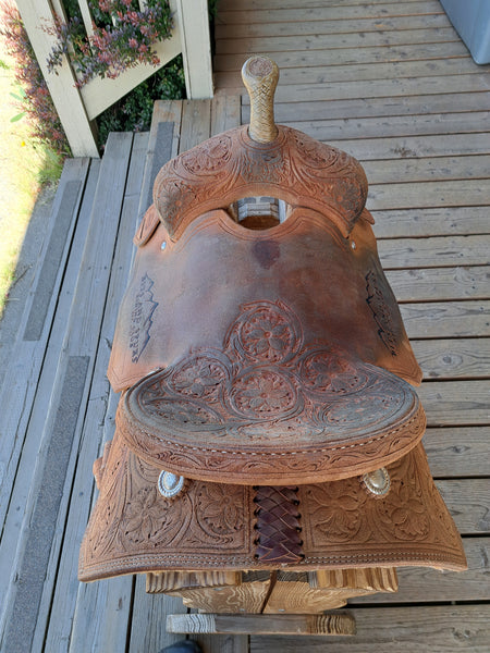 14.5" Corriente Barrel Saddle