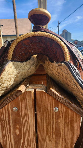 16" Broken Horn Equitation Saddle