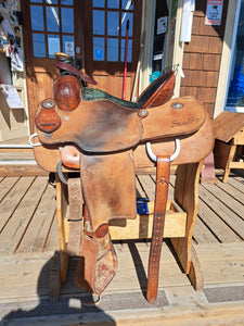 15" Stray Star Custom Roping Saddle Package