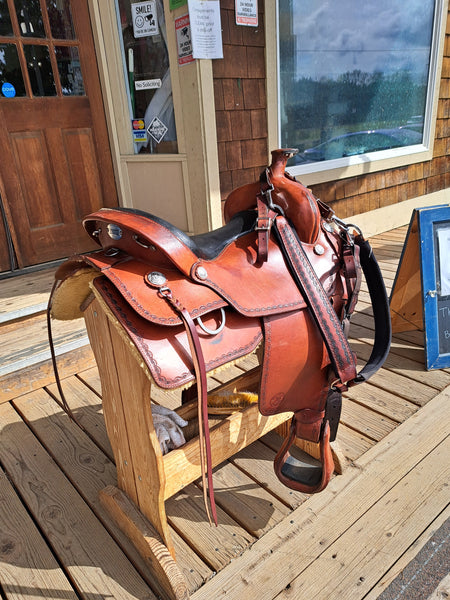 17" Ortho-Flex Range Roper Ranch Saddle