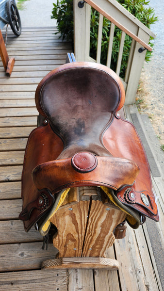17" Fabtron Draft Horse Saddle