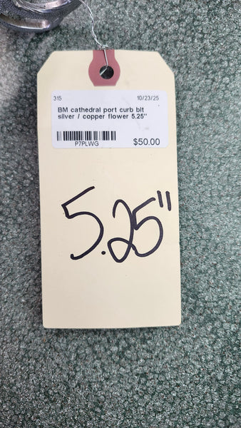 5.25" BM Cathedral Ported Curb Bit