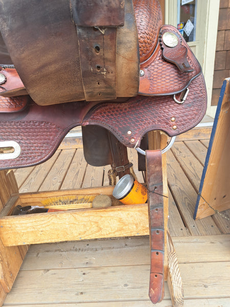 15.5" Billy Cook Reining Saddle