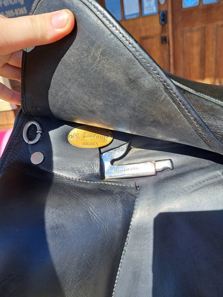 18" M. Toulouse Monoflap Dressage Saddle