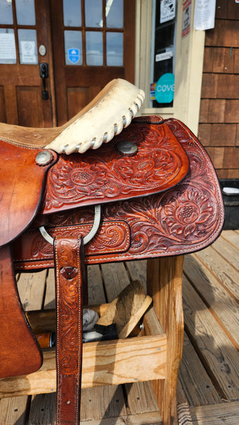 16" Billy Cook Roper Western Saddle