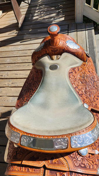 16" Rocking R Western Equitation Show Saddle