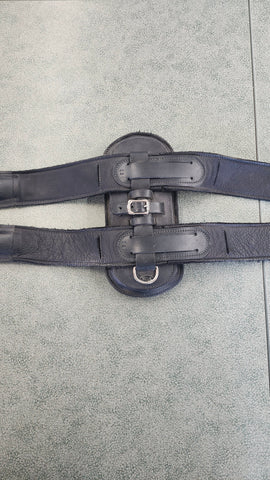 28" Wow H Style Leather Dressage Girth