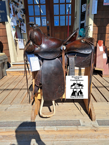14" Keyston Western Saddle