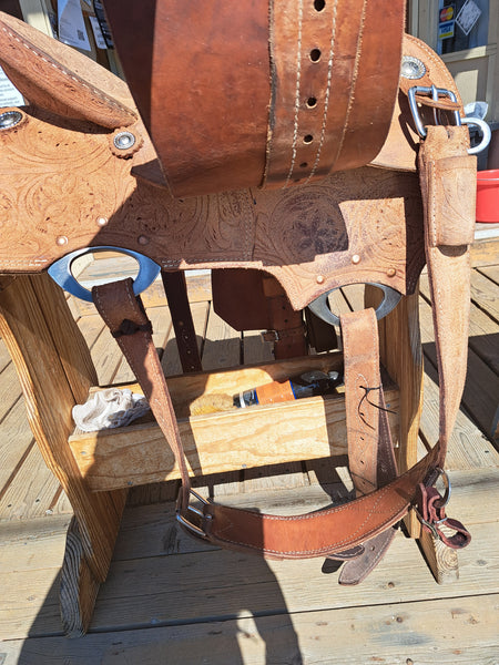 14.5" Corriente Barrel Saddle