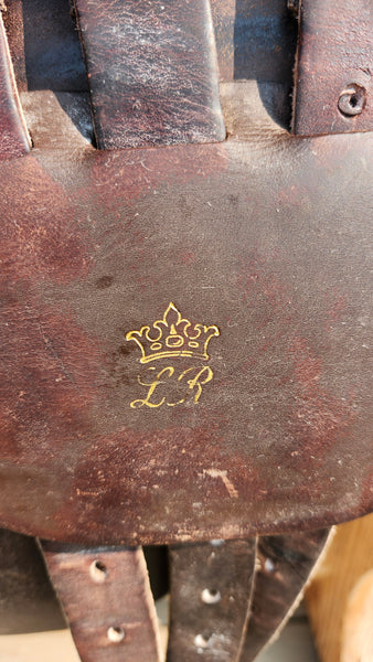19.5" Lovatt & Ricketts Saddleseat Cutback Saddle
