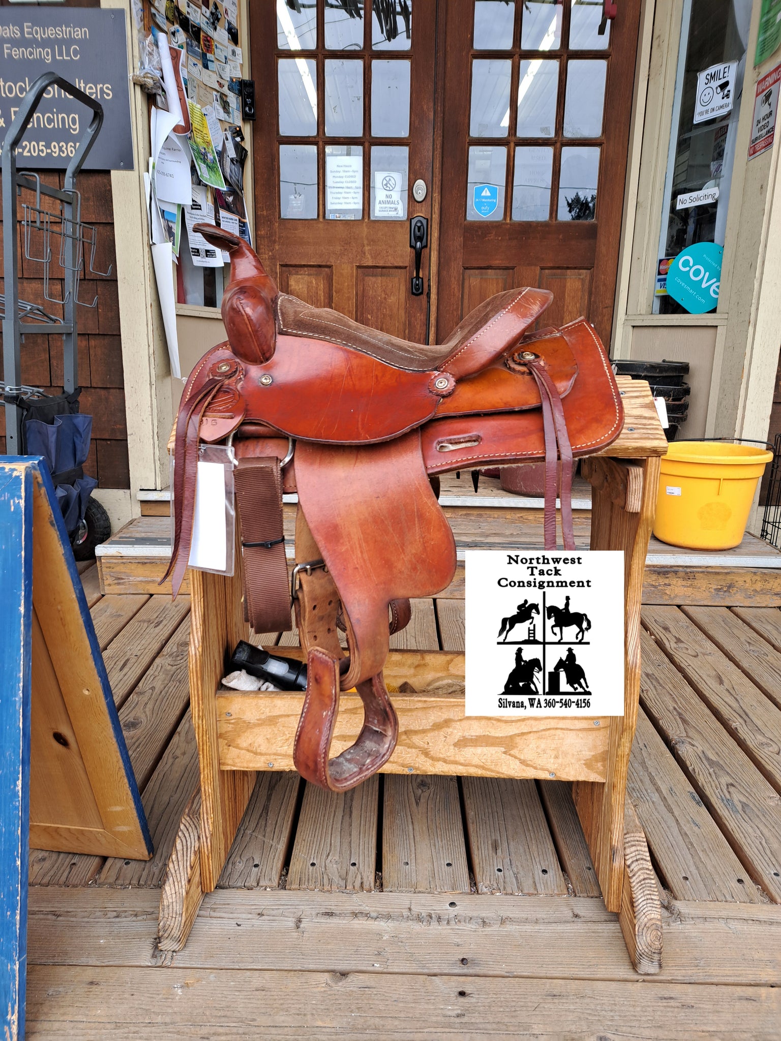 ON TRIAL 13" The American Western Youth Saddle