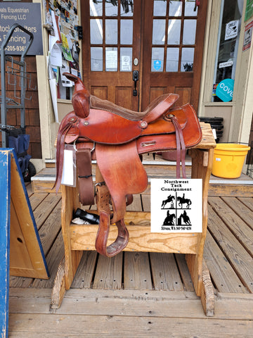 ON TRIAL 13" The American Western Youth Saddle