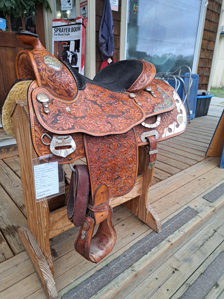 15" Billy Cook Longhorn Western Equitation Show Saddle