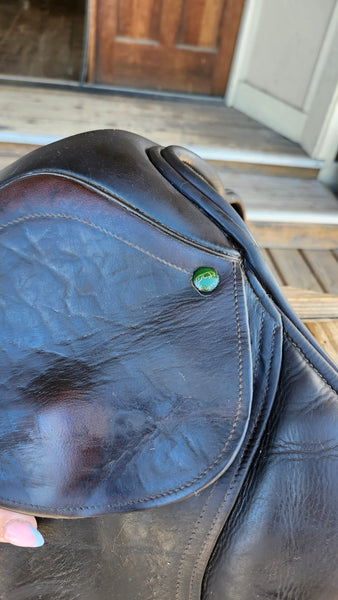 17" County Stabilizer Jumping Saddle
